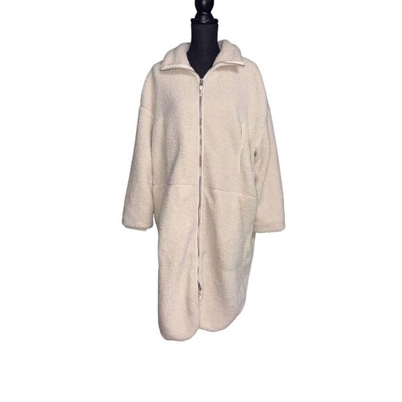 H&M Long Teddy Coat - Picture 1 of 6
